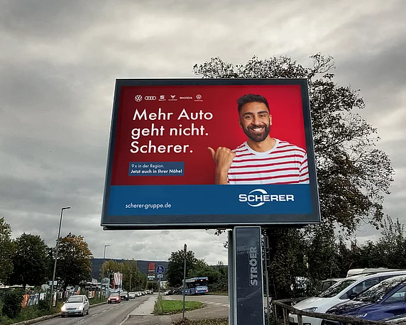 Plakat Scherer-Gruppe