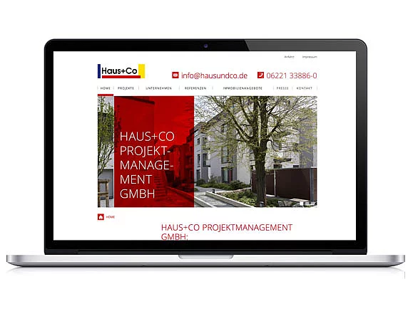 Weidenhammer Gruppe, Haus+Co, Tochterunternehmen, Website, Brühl