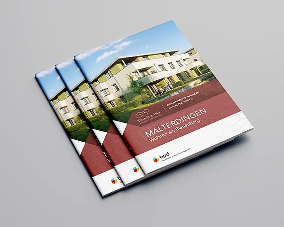 BPD Immobilienentwicklung, Immobilienmarketing, A4 Exposé Bauvorhabens Malterdingen