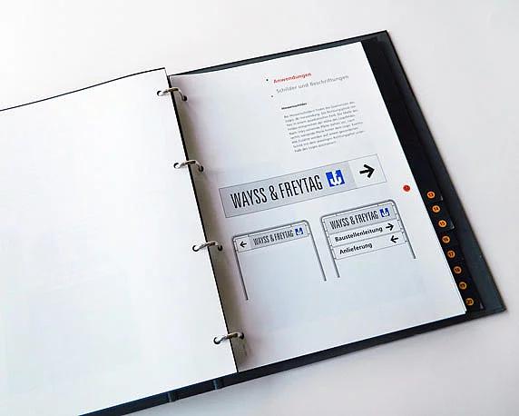 Wayss & Freytag AG, Corporate Design Manual