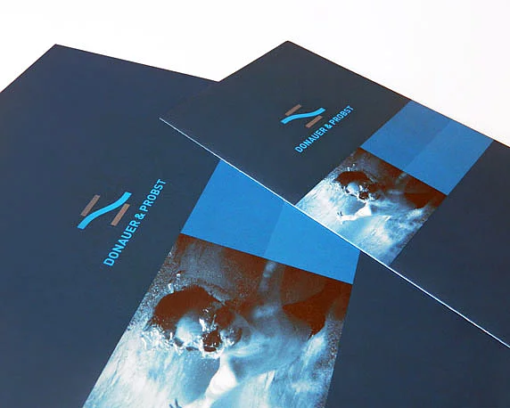 Donauer & Probst, Corporate Design, Broschüren