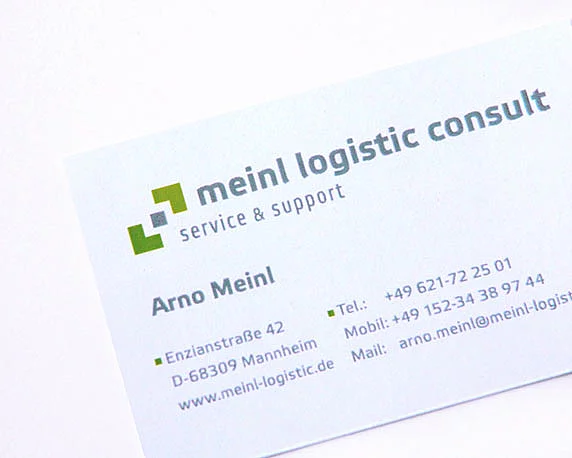 meinl logistic consult, Corporate Design, Werbeagentur magenta, Mannheim