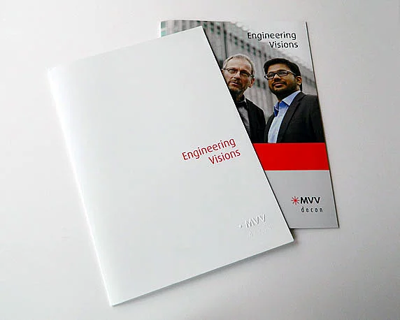 MVV Decon, Imagebroschuere, Werbeagentur magenta, Mannheim