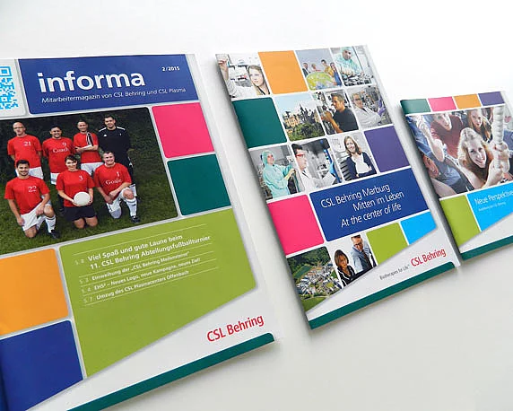 CSL Behring, Mitarbeitermagazin, informa