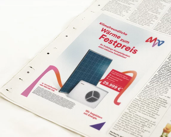 Frühjahrskampage 2021 Anzeige Zeitung