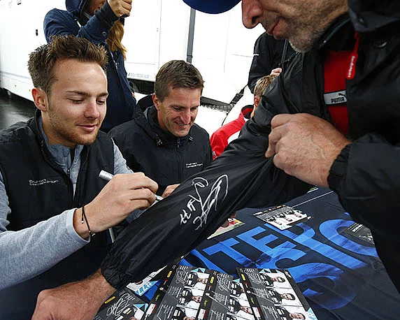 Marvin Dienst, Autogramme, Nürburgring, WEC, Werbeagentur magenta, Mannheim