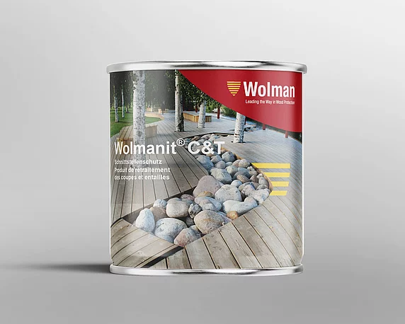 Wolman Etikett für Eimer