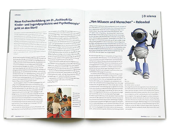 Zentralinstitut für Seelische Gesundheit, Magazin