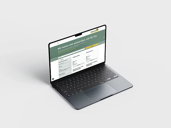 Stellenfilter Desktopansicht