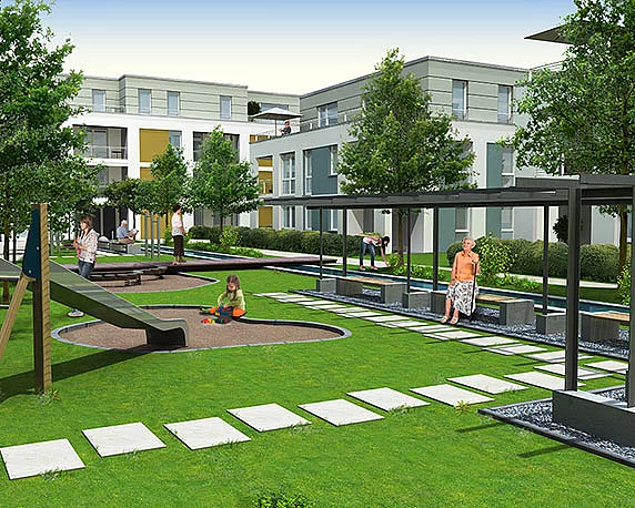 Ostermayer Wohnbau, 3D Illustration