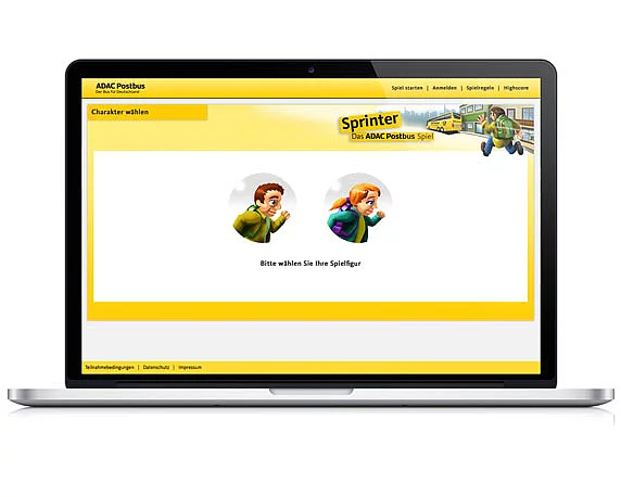 Deutsche Post, ADAC, Postbus-Spiel