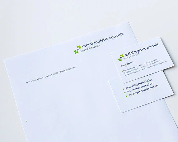meinl logistic consult, Geschäftsausstattung