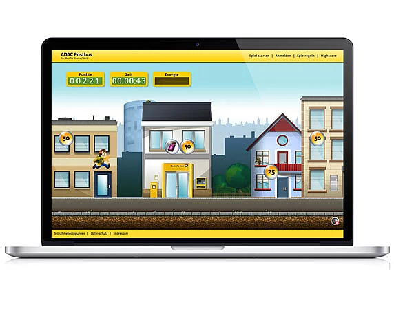Deutsche Post, ADAC, Postbus-Spiel