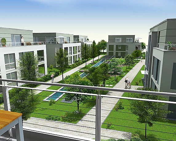 Ostermayer Wohnbau, 3D Illustration
