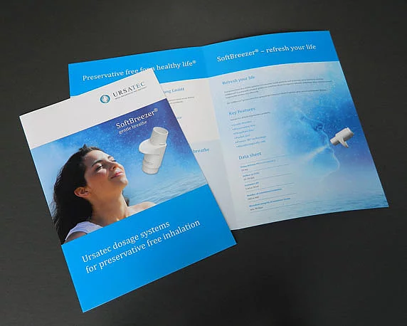 Ursatec, SoftBreezer®, Inhalationssystem, Nebulizer, Produktfolder