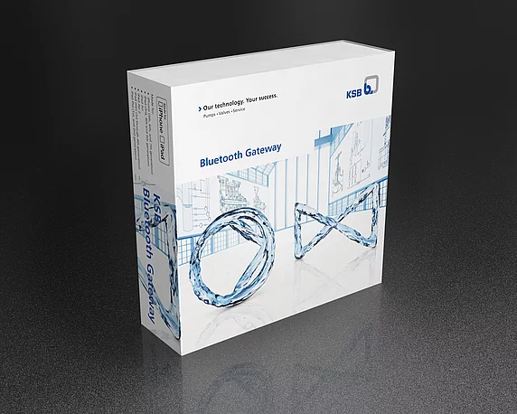 KSB, Verpackung, Bluetooth Gateway, Pumpensteuerung, Werbeagentur magenta, Mannheim