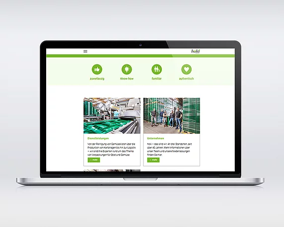 Website für hoki