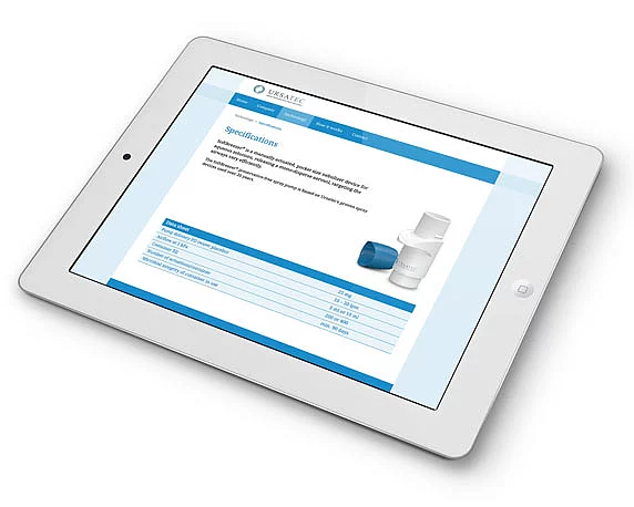 Ursatec, SoftBreezer®, Inhalationssystem, Nebulizer, Website
