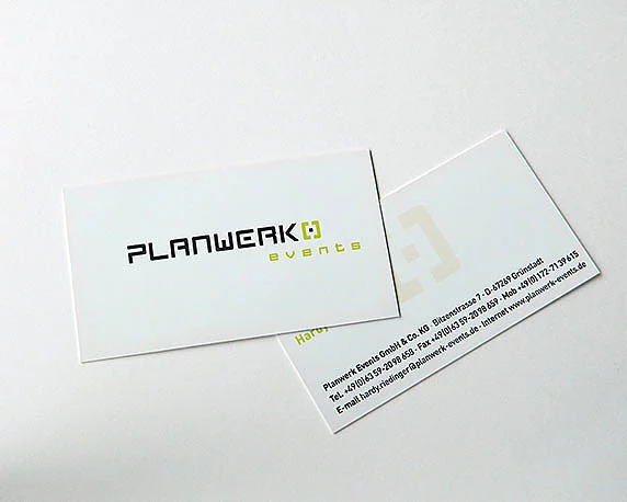 Planwerk, Visitenkarten