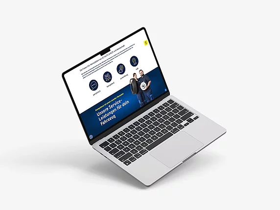 Foto mit ATR-Mitarbeitern auf der Website