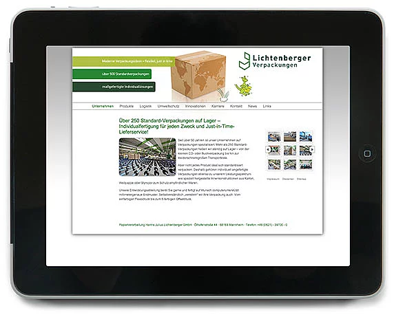 Lichtenberger Verpackungen, Corporate Design
