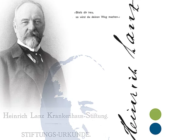 Stiftungsurkunde Heinrich Lanz Krankenhaus-Stiftung