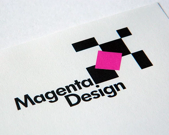 erstes magenta Logo