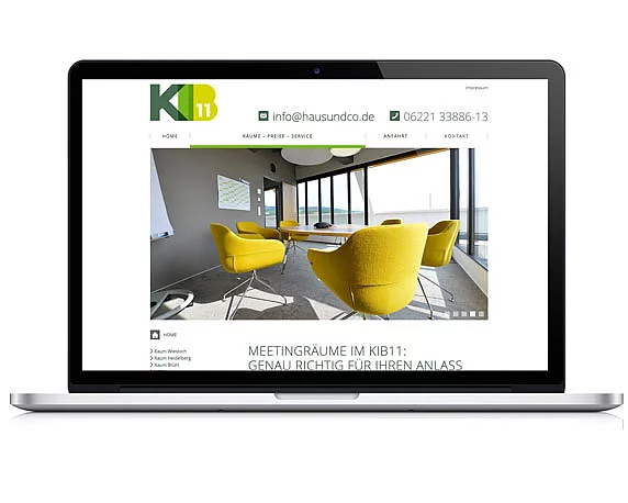 Weidenhammer Gruppe, Haus+Co, KIB11, Konferenzzentrum, Website, Heidelberg, Wiesloch, Brühl