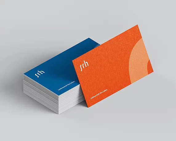SRH Visitenkarten im neuen Design