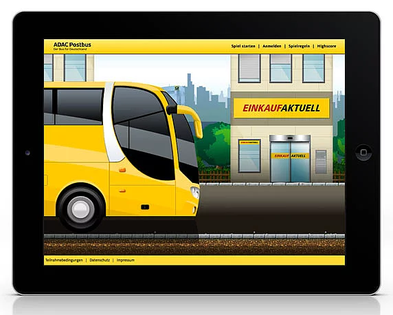 Deutsche Post, ADAC, Postbus-Spiel