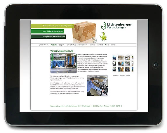 Lichtenberger Verpackungen, Corporate Design