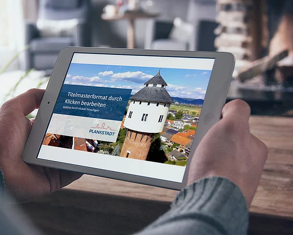 Gemeinde Plankstadt, Corporate Design, Jubiläumslogo, PowerPoint Vorlage