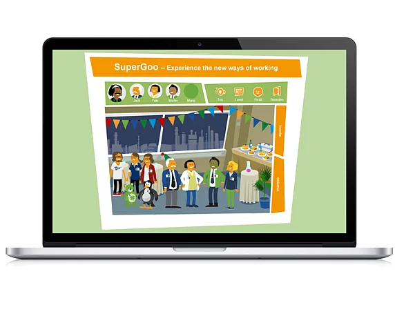 BASF SE, Commha Consulting, Browsergame, SuperGoo, Animation, Sound