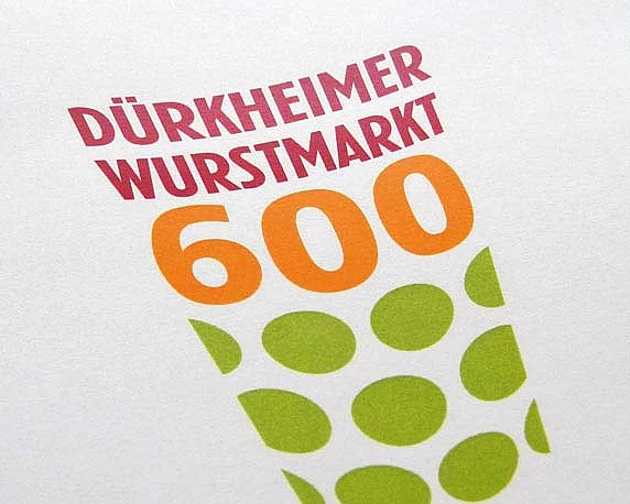 Stadt Bad Dürkheim, Jubiläum, Logo, Wurstmarkt, Werbeagentur magenta, Mannheim