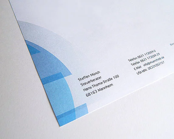 Münch Steuerberatung, Corporate Design