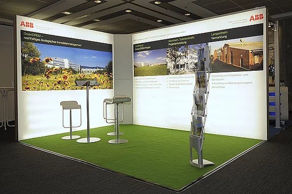 Messestand ABB Grundbesitz