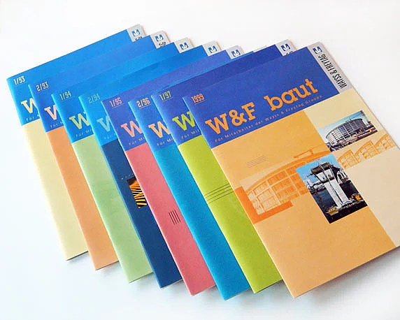 Wayss & Freytag AG, Corporate Design, Mitarbeitermagazin