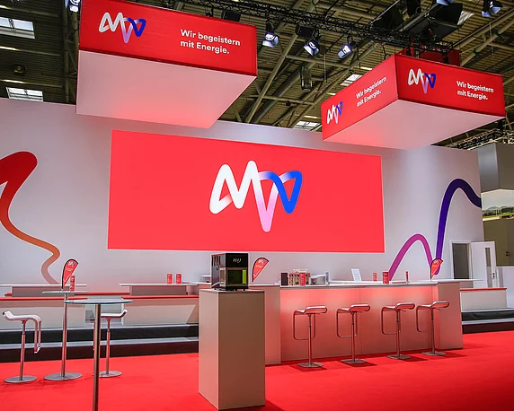 MVV, Messestand, IFAT, Corporate Design, Messebau