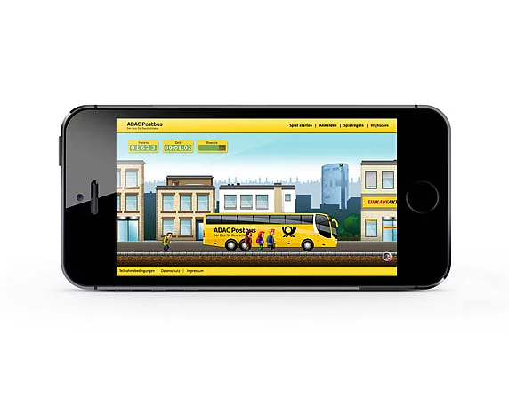 Deutsche Post, ADAC, Postbus-Spiel