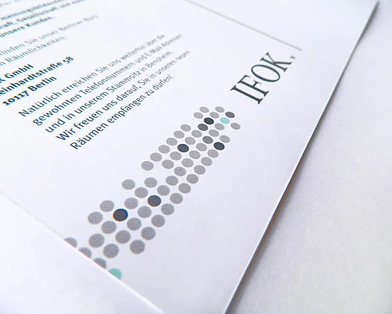 IFOK, Postkarte, Rückseite, Illustration