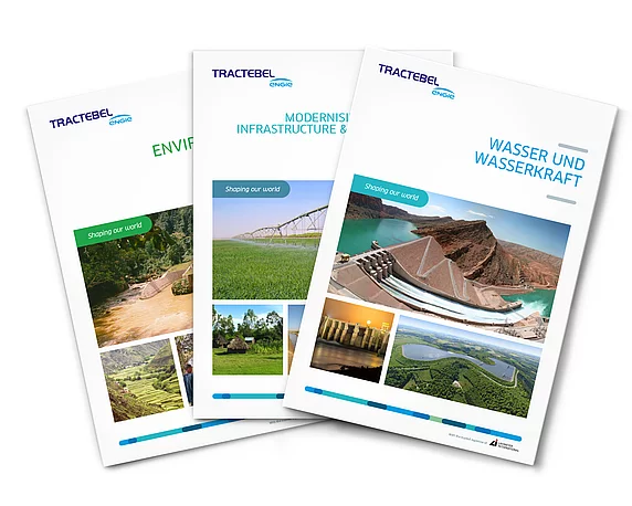 Tractebel, Rebranding, Corporate Design, Faltblätter, Wasserkraft, Umweltservice 