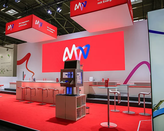 MVV, Messestand, IFAT, Corporate Design, Messebau