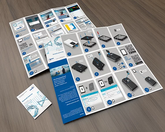 KSB, Faltblatt, Bluetooth Gateway, Pumpensteuerung