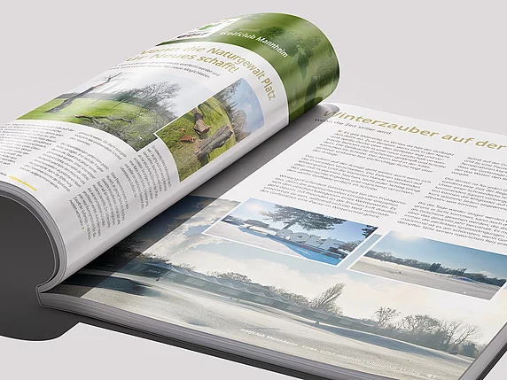 GOLF absolute FORE-Magazin, Artikel über den Golfclub Mannheim