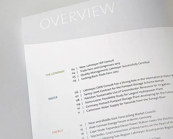 Lahmeyer International, Mitarbeitermagazin