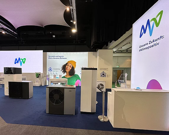 MVV-Stand Maimarkt 2023 Übersicht, Wärmepumpen