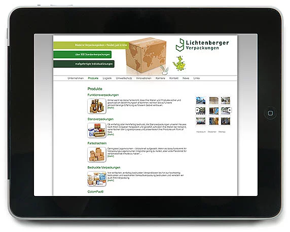 Lichtenberger Verpackungen, Corporate Design