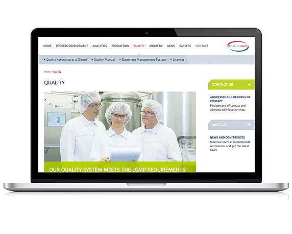 Website, Richter-Helm