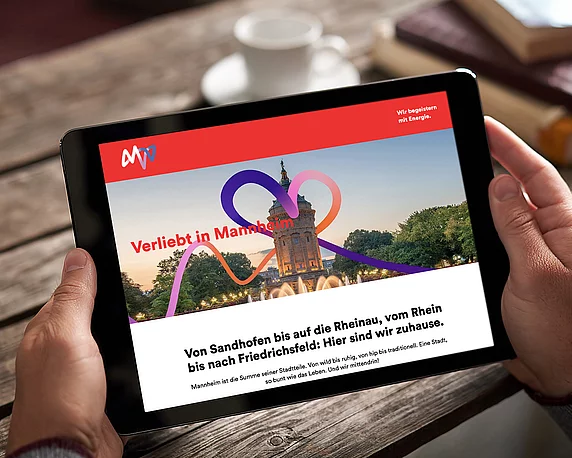 MVV "Verliebt in" Landingpage