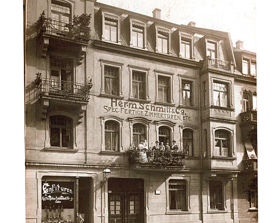 Keplerstraße, Mannheim, Anfang 20. Jahrhundert